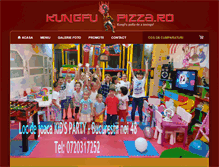 Tablet Screenshot of kungfu-pizza.ro